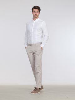 Taş Pamuk Karışımlı Spor Pantolon