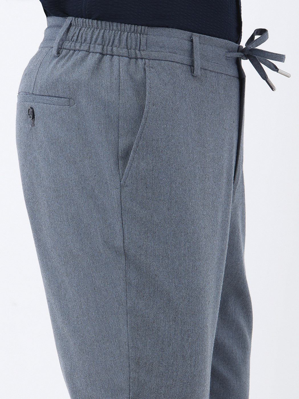 Mavi Düz Modern Fit Takım Elbise