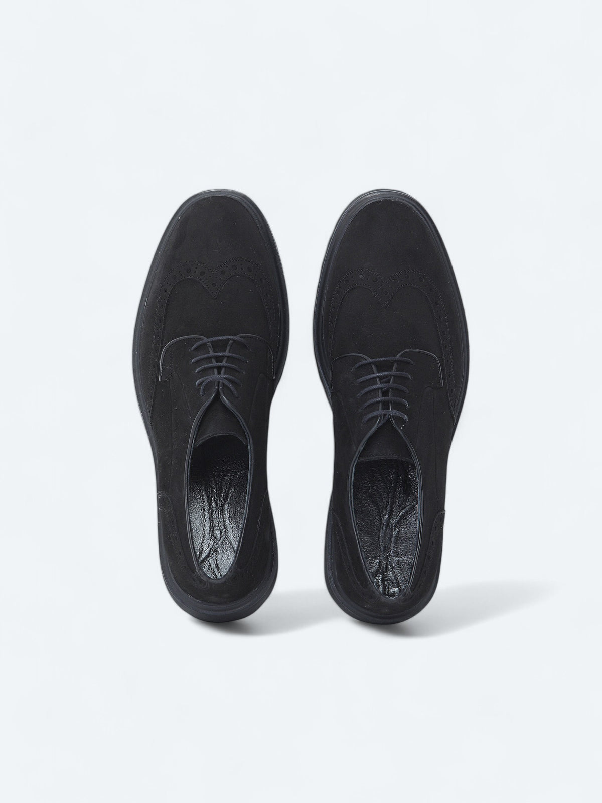 Siyah Deri Smart Casual Ayakkabı