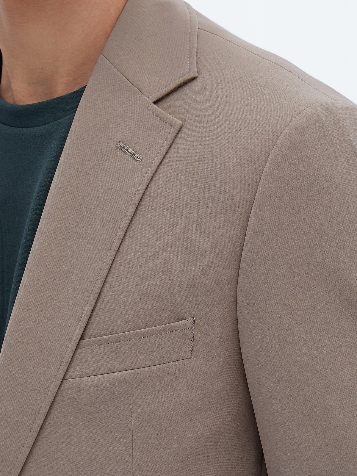 Vizon Düz Modern Fit Kırışmayan Takım Elbise
