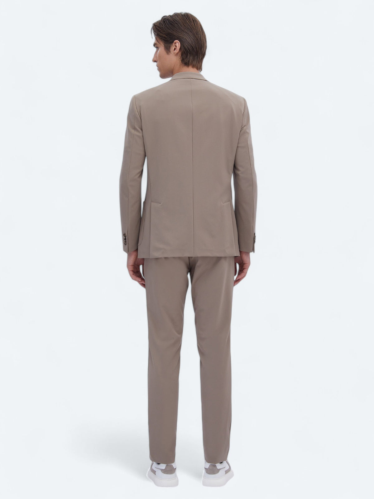 Vizon Düz Modern Fit Kırışmayan Takım Elbise