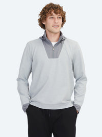 Gri Kapüşonlu Sweatshırt