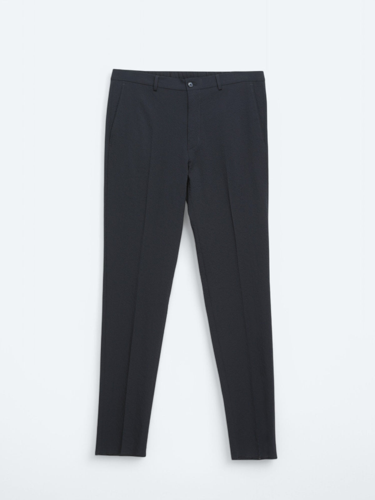Lacivert Desenli Modern Fit Takım Elbise