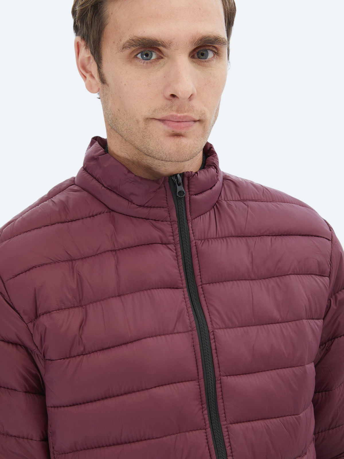 Bordo Regular Fit Casual Dokuma Mont