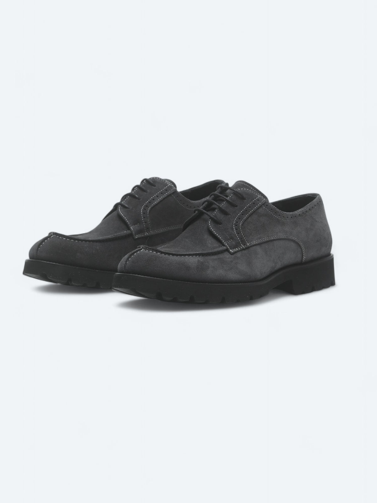 Antrasit Süet Smart Casual Ayakkabı