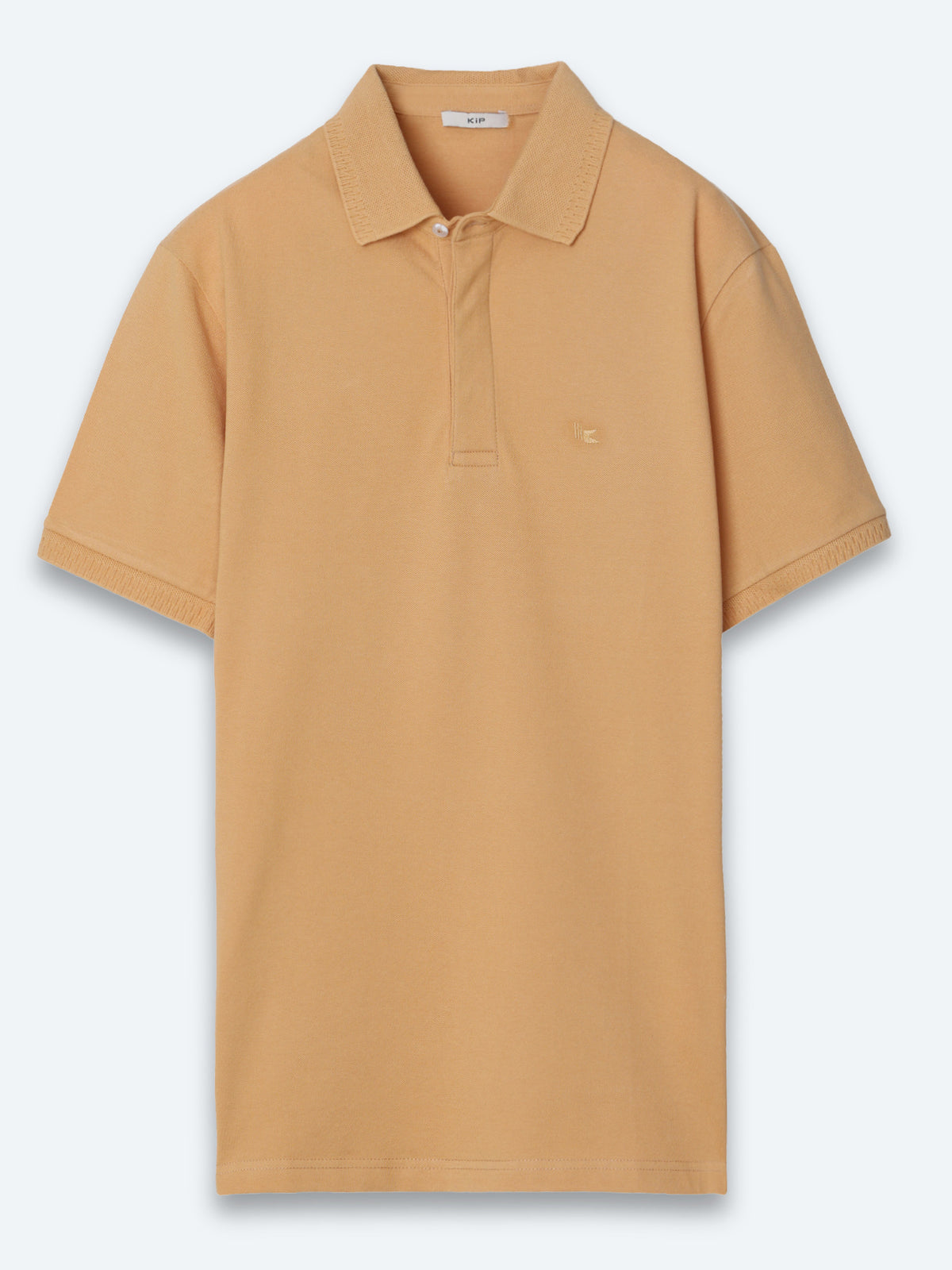 Safran Düz %100 Pamuk T-Shirt