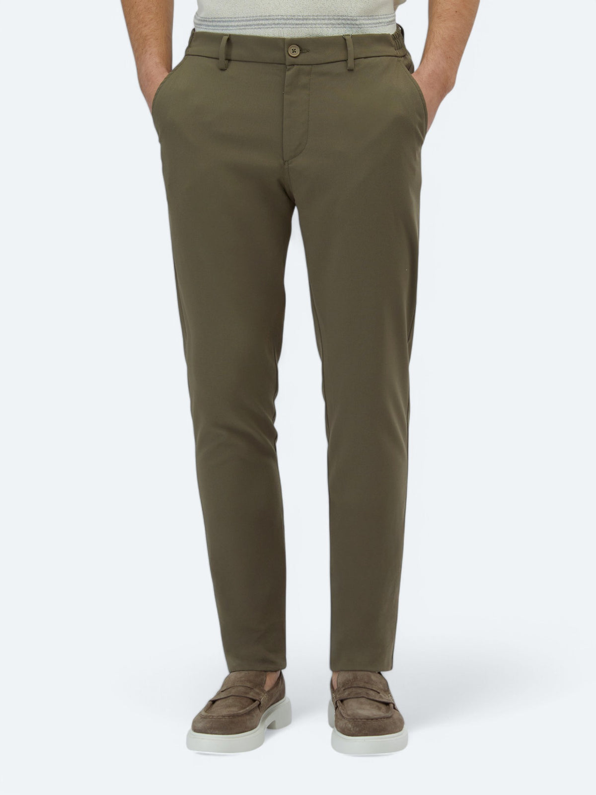 Haki Dokuma Jogging Fit Casual Pantolon
