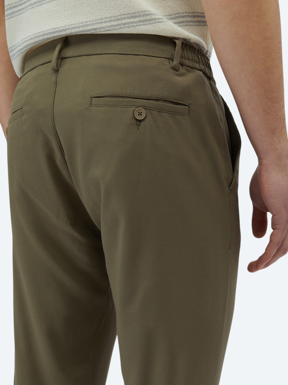 Haki Dokuma Jogging Fit Casual Pantolon