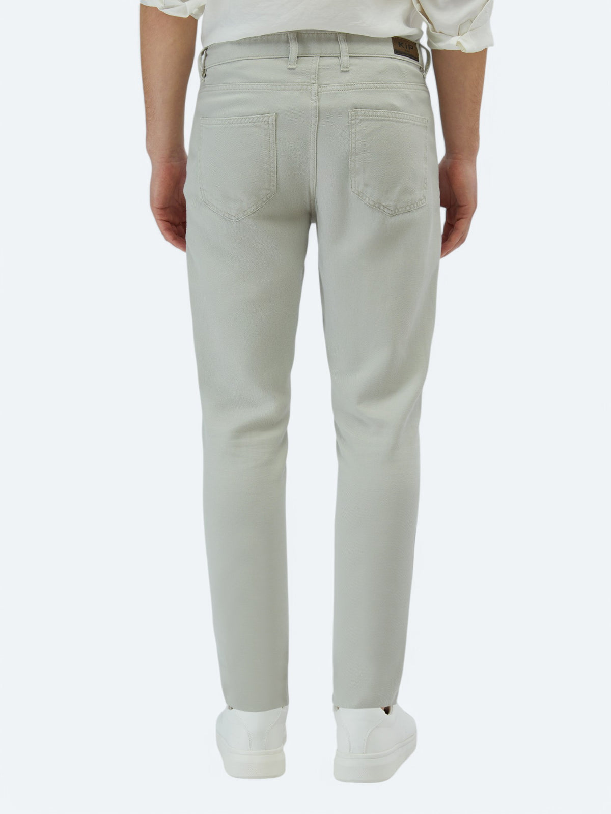 Taş Düz Dokuma Regular Fit Casual Pamuk Karışımlı Pantolon