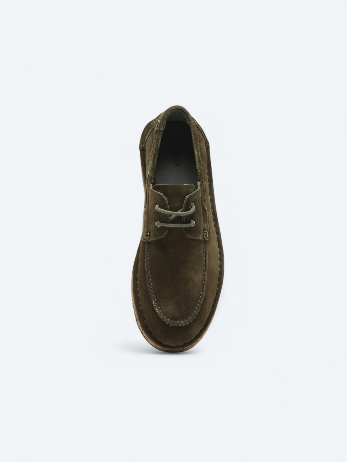 Haki Süet Smart Casual Ayakkabı