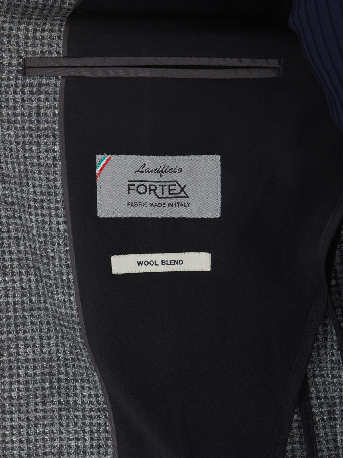 Gri Modern Fit Yün Karışımlı Ceket
