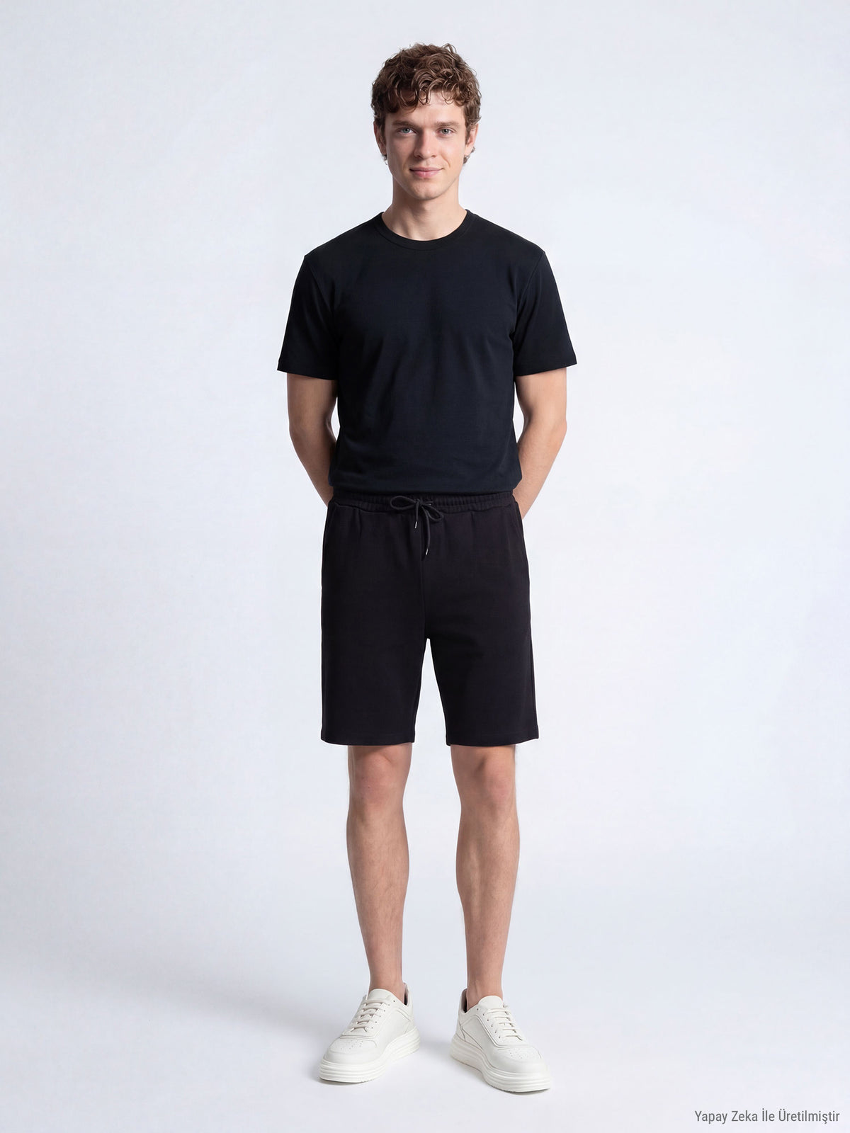 Siyah Düz T-Shirt