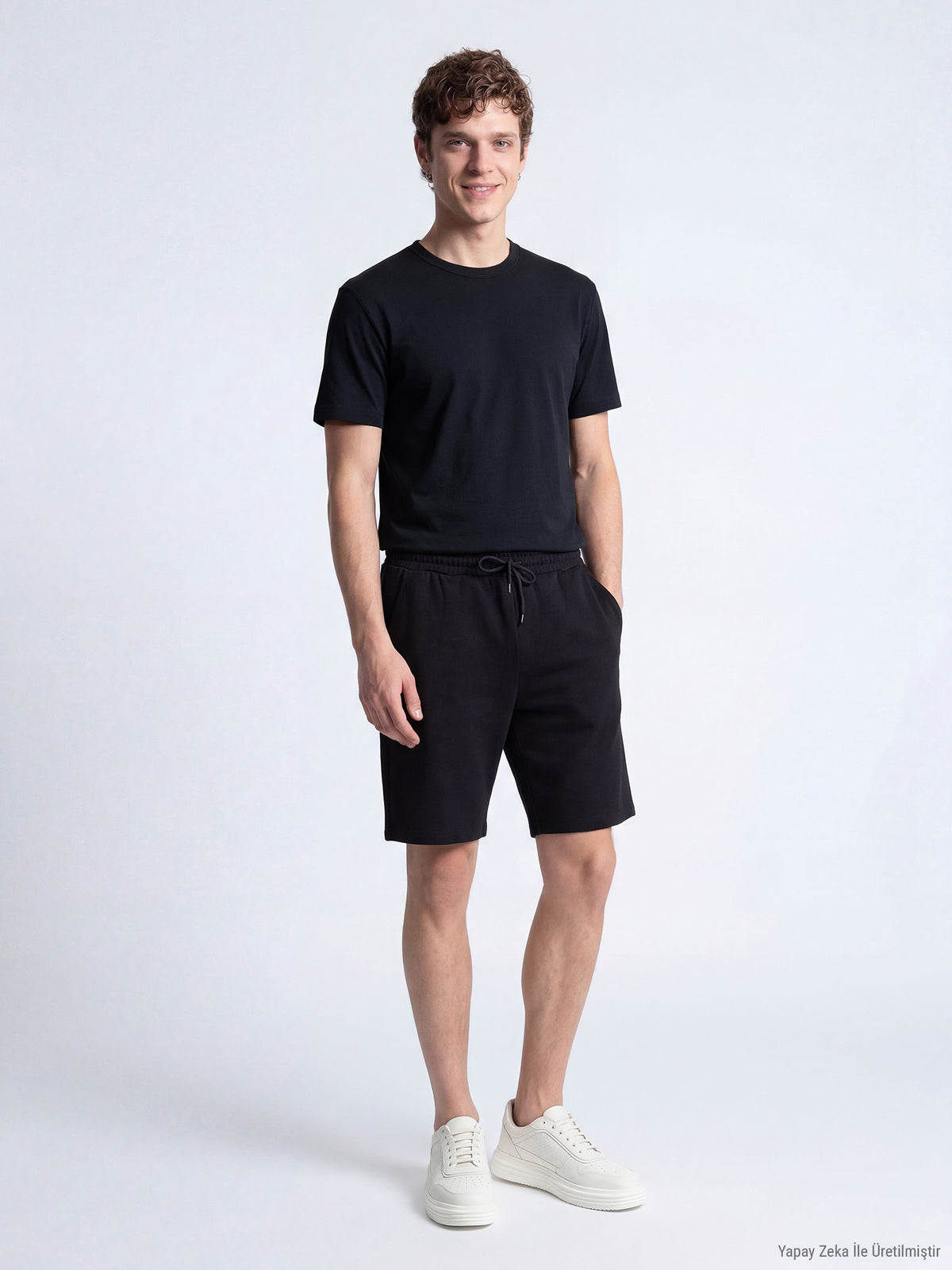 Siyah Düz T-Shirt