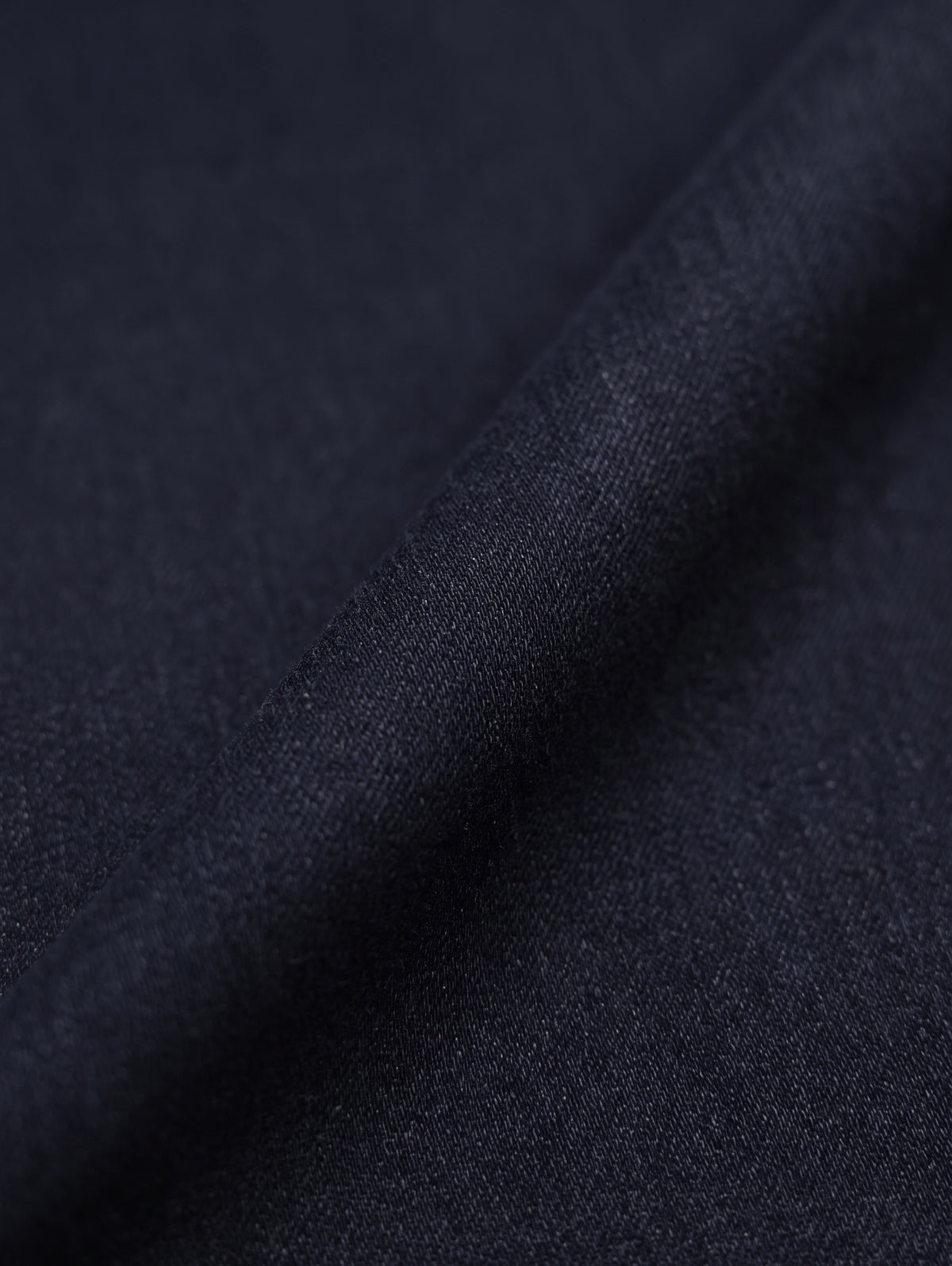 Lacivert Düz Slim Fit Denim Pamuk Karışımlı Pantolon