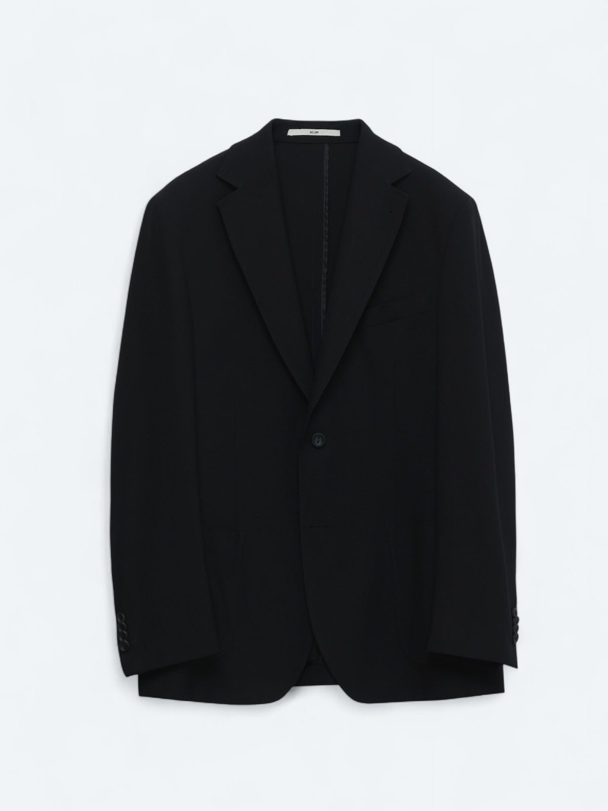 Siyah Desenli Modern Fit Ceket