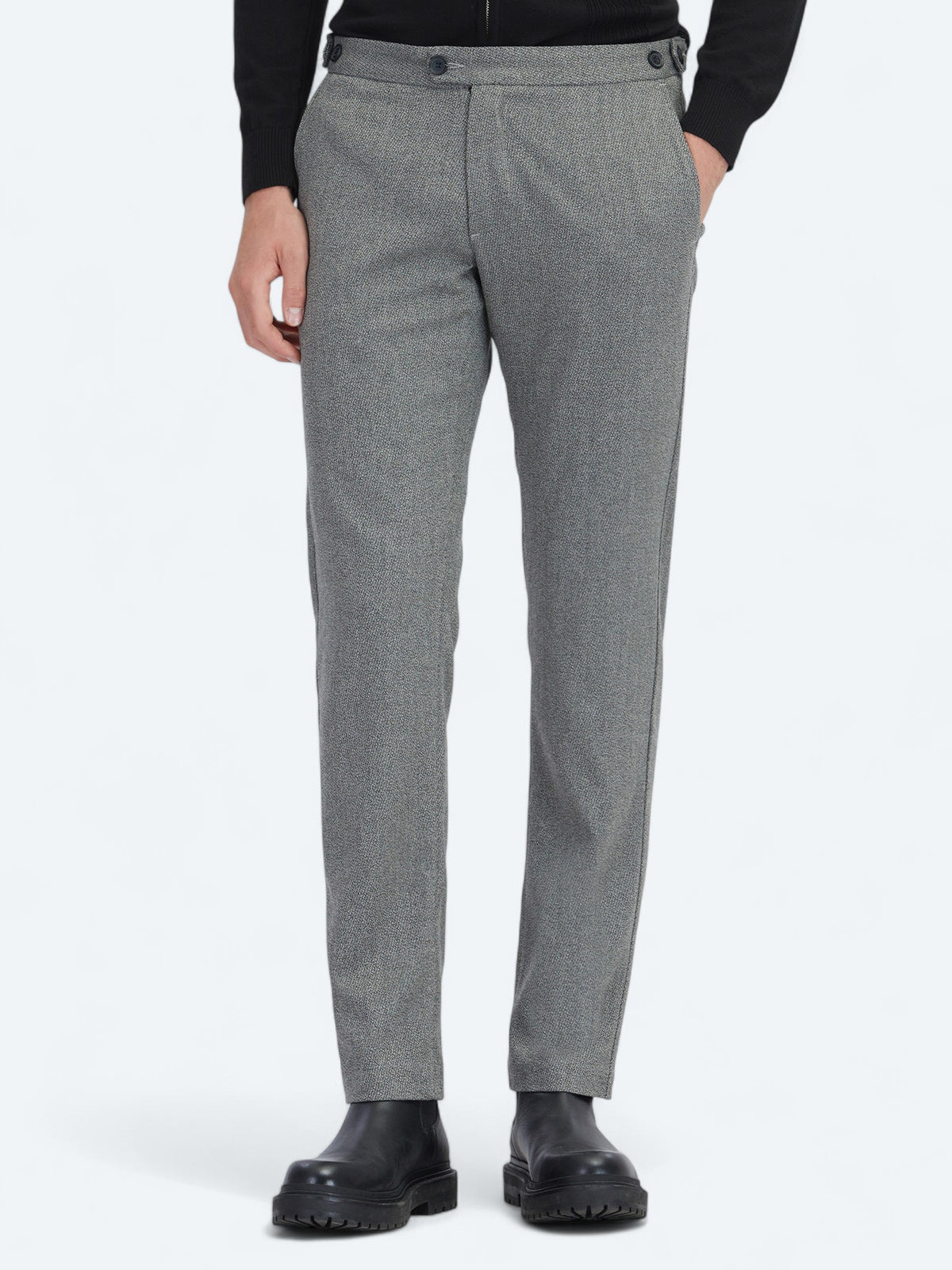 Antrasit Dokuma Regular Fit Casual Pantolon