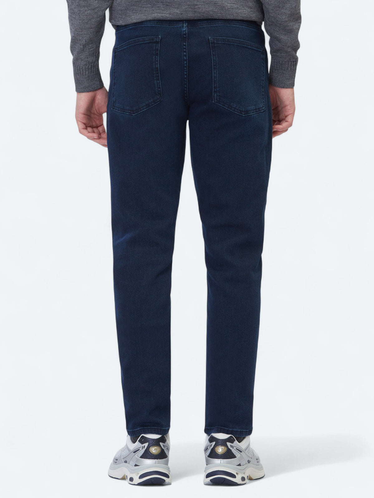 Lacivert Slim Fit Denim Pamuk Karışımlı Pantolon