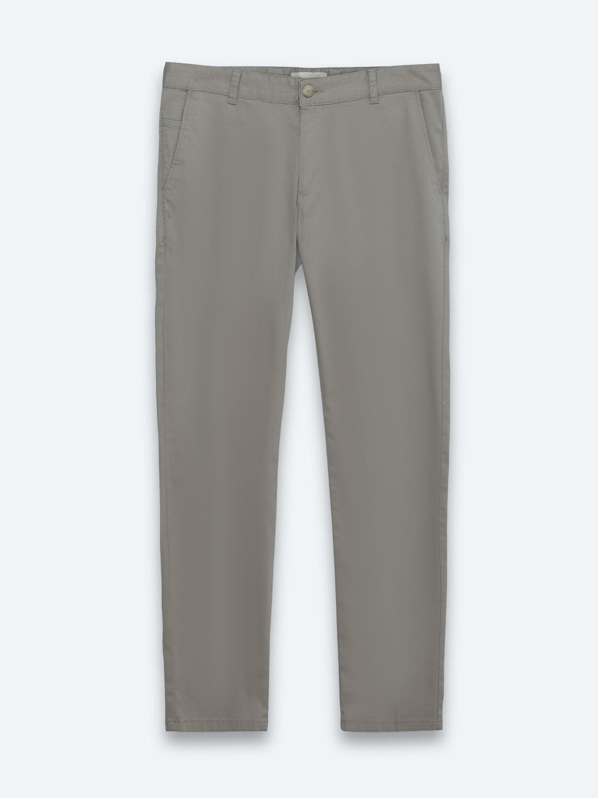 Bej Dokuma Regular Fit Casual Pamuk Karışımlı Pantolon