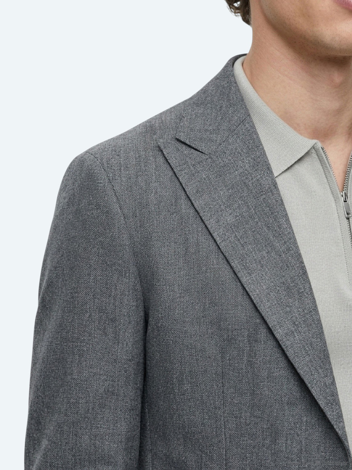 Mint Modern Fit Keten Karışımlı Ceket