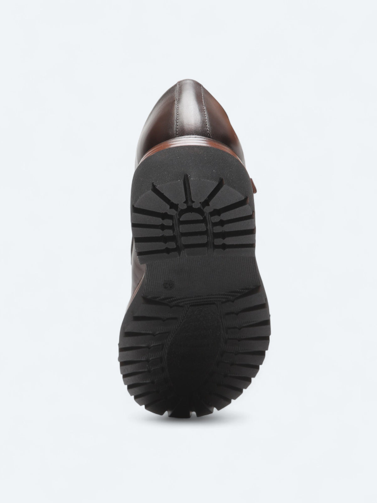 Kahverengi Deri Smart Casual Ayakkabı