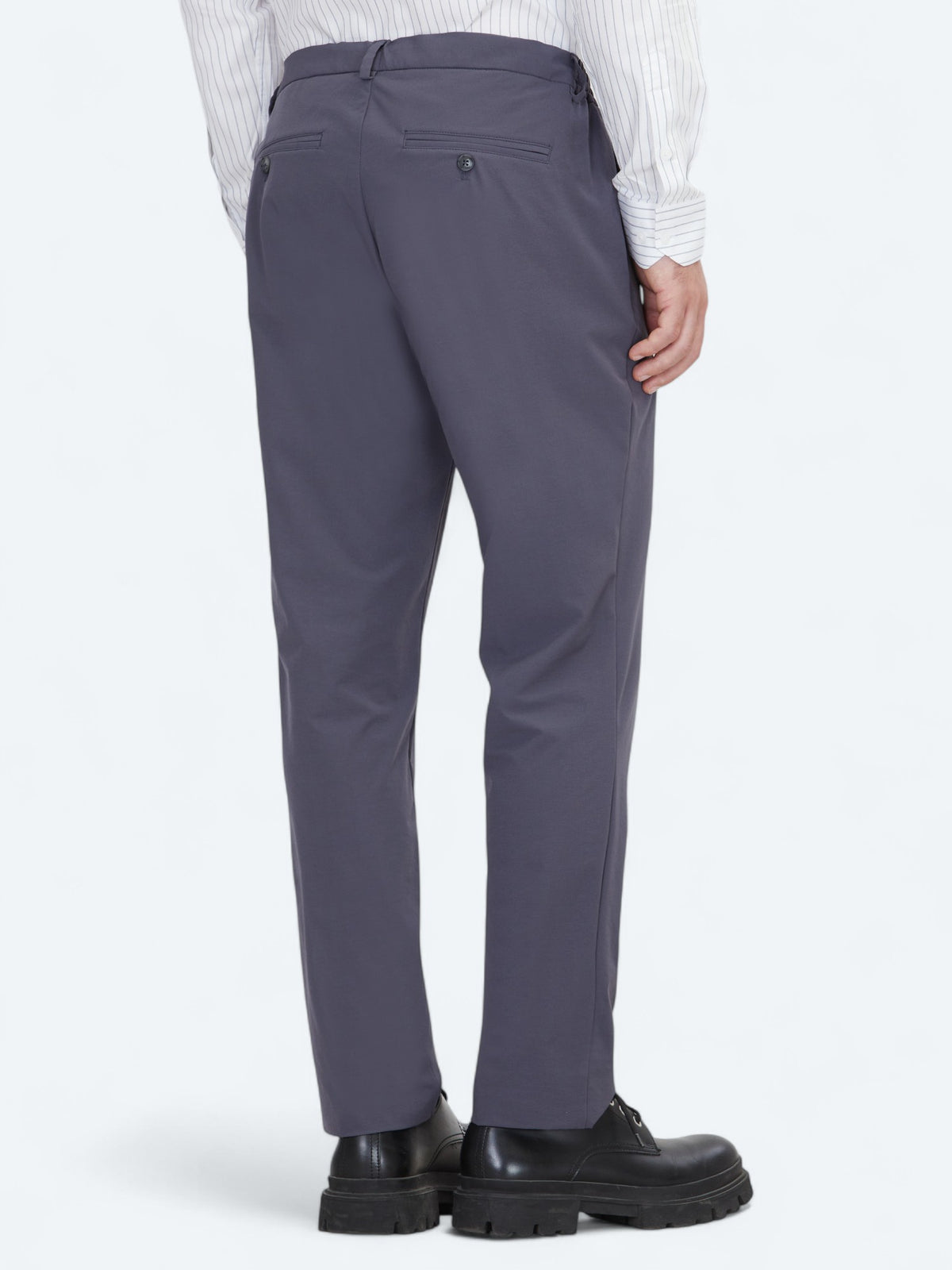 Gri Dokuma Jogging Fit Casual Pantolon