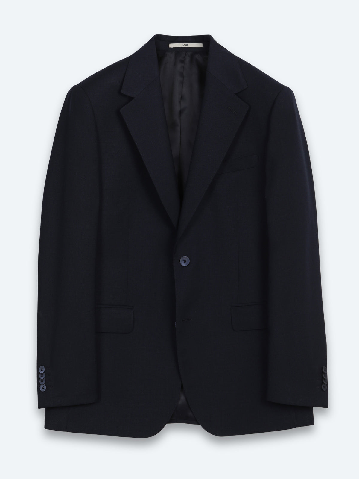 Lacivert Mikro Modern Fit %100 Yün Takım Elbise