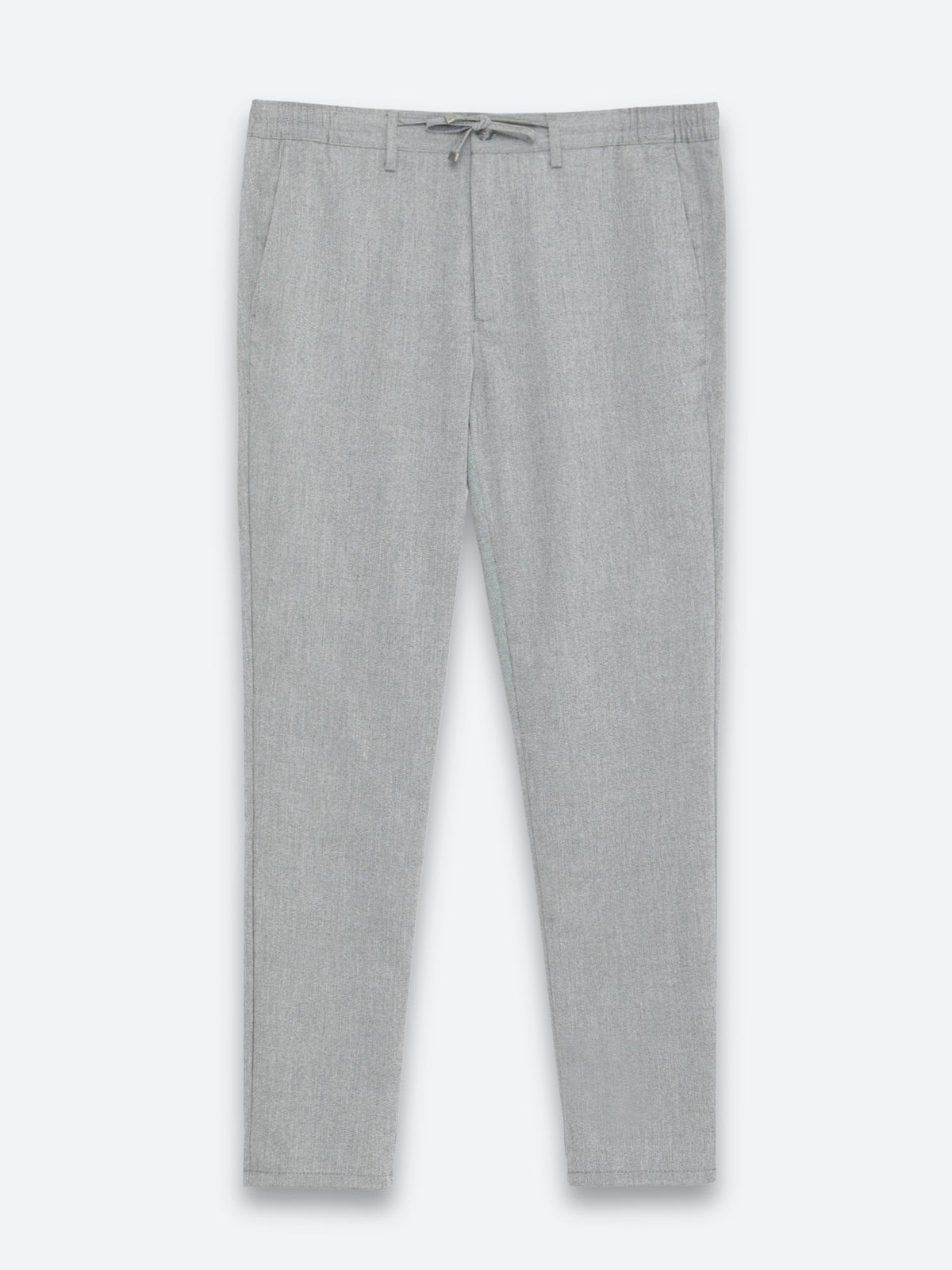 Antrasit Düz Dokuma Jogging Fit Casual Pantolon