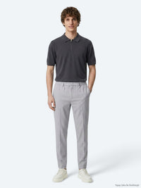 Gri Düz Dokuma Jogging Fit Casual Pantolon