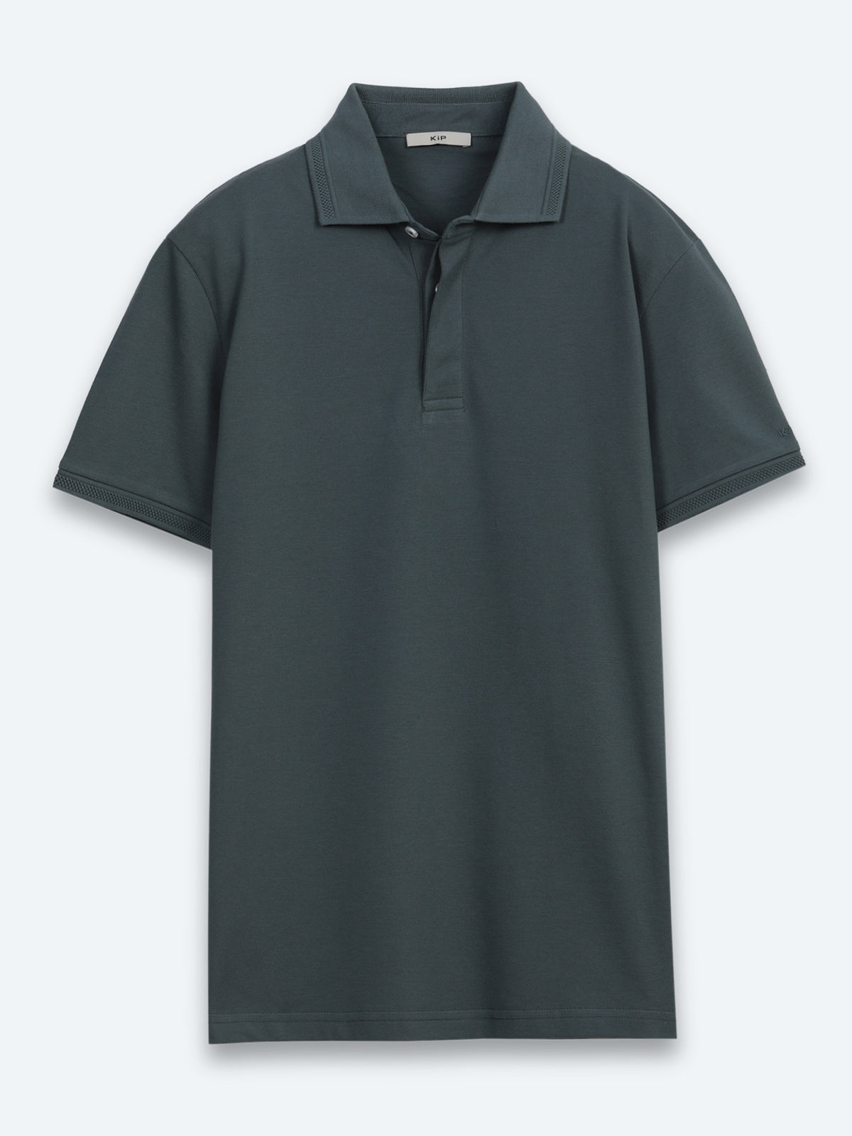 Petrol Düz %100 Pamuk T-Shirt