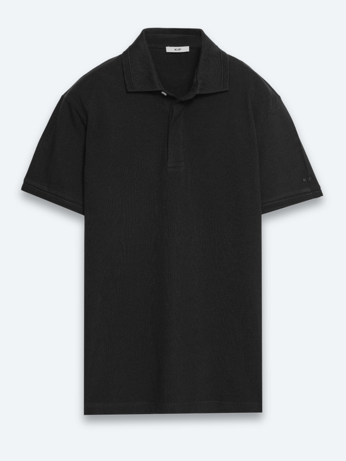 Siyah Düz %100 Pamuk T-Shirt