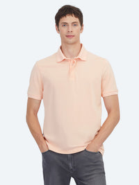 Pembe Düz %100 Pamuk T-Shirt