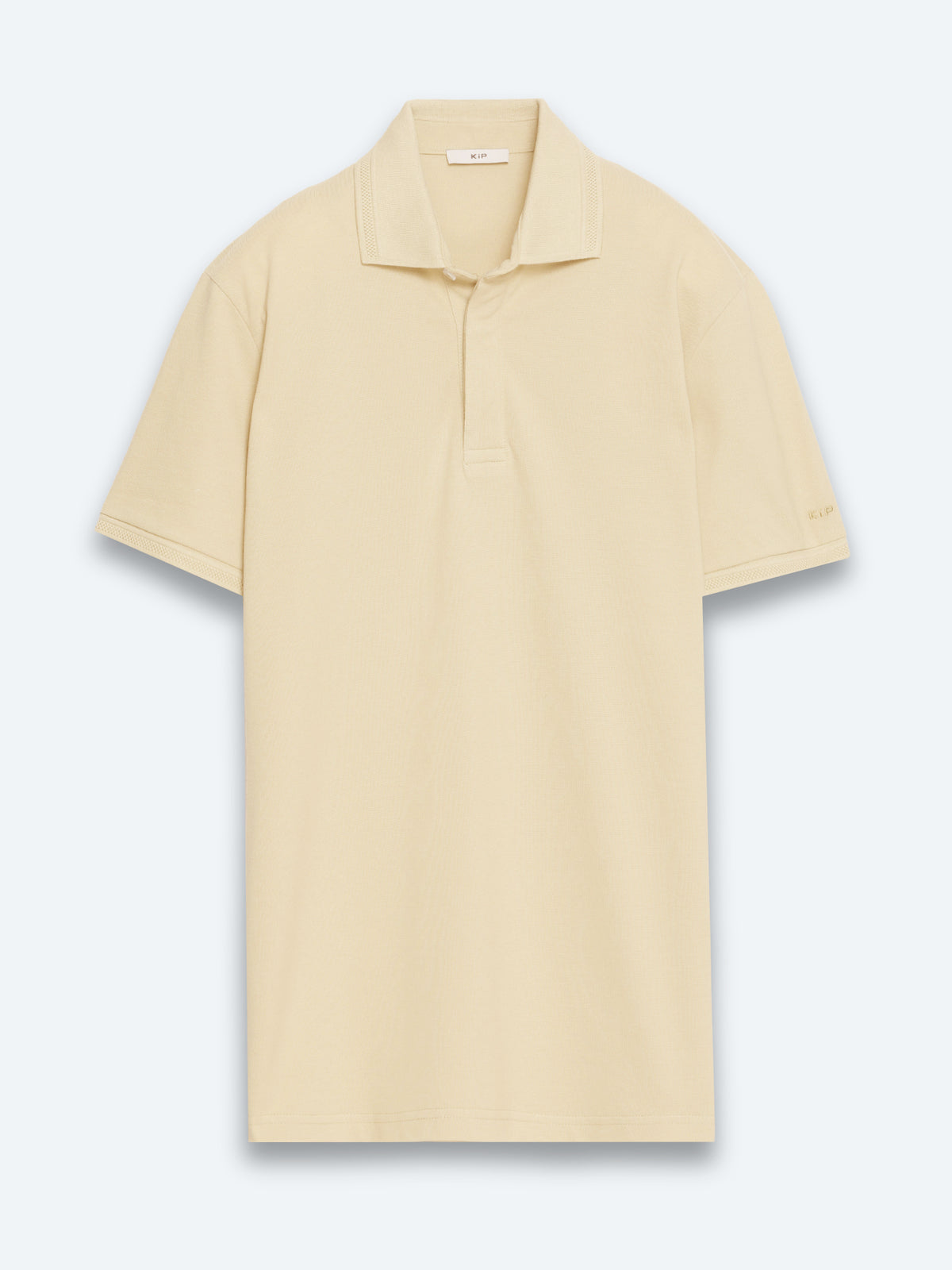 Yağ Yeşili Düz %100 Pamuk T-Shirt