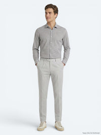 Taş Kumaş Relaxed Fit Casual Pamuk Karışımlı Pantolon