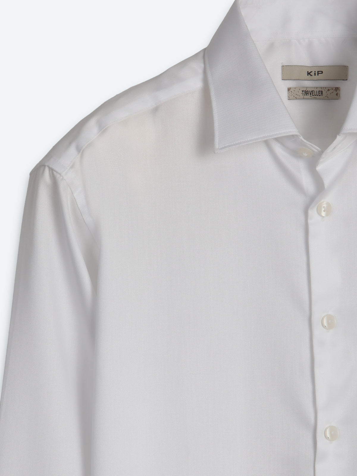Beyaz Slim Fit Uzun Dokuma Klasik %100 Pamuk Gömlek