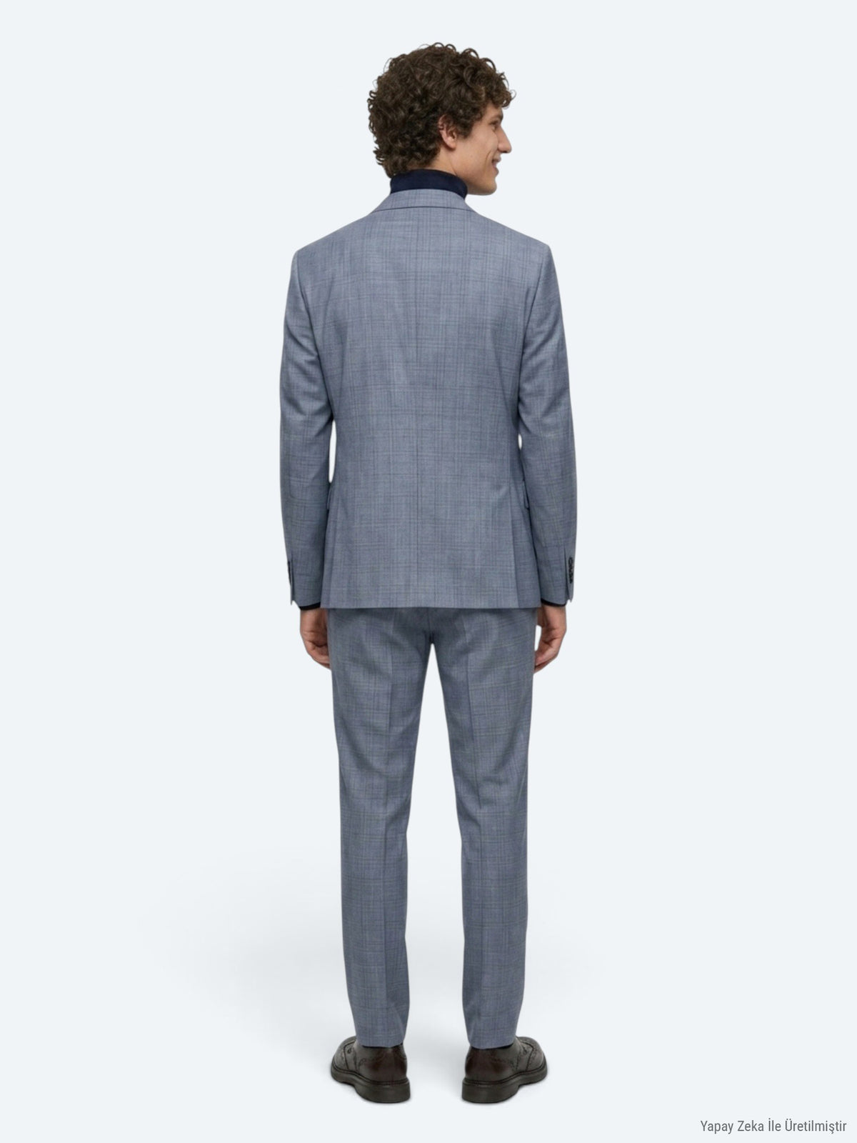 Mavi Modern Fit Takım Elbise