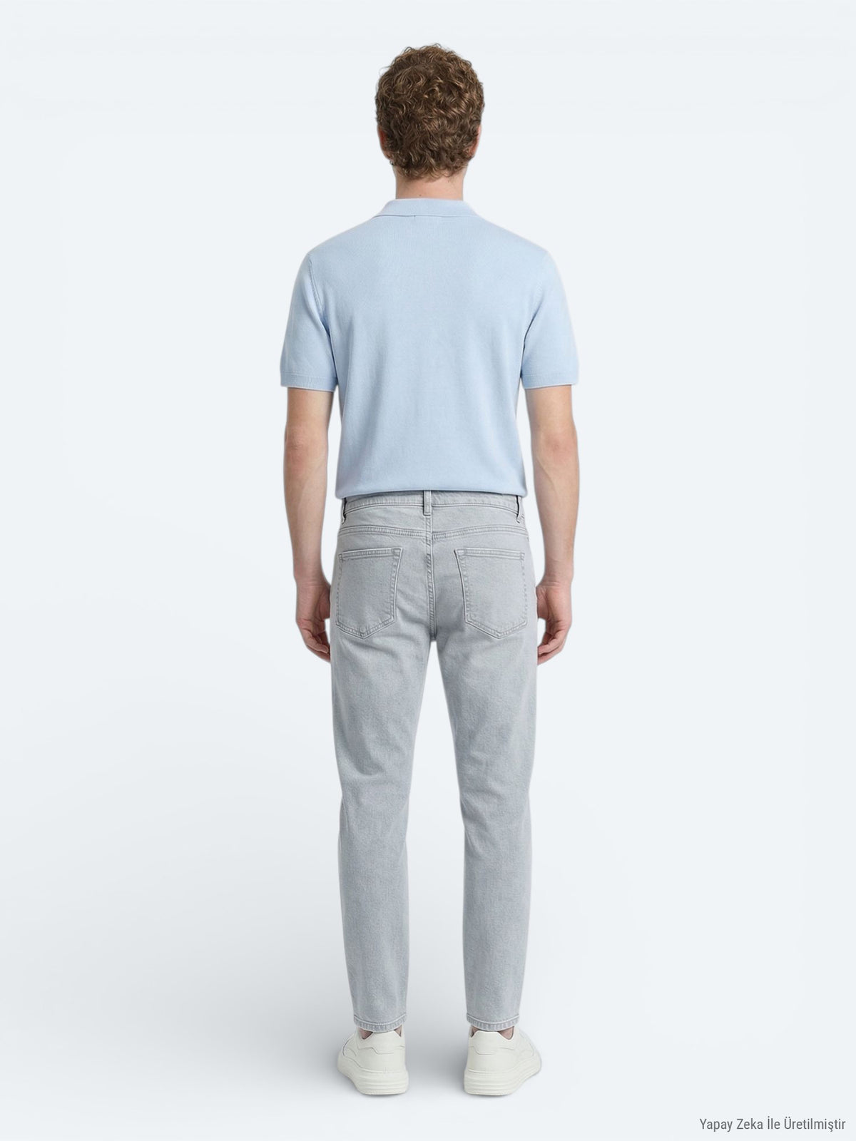 Mavi Slim Fit Denim Pamuk Karışımlı Pantolon