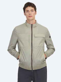 Vizon Regular Fit Dik Yaka Casual Dokuma Mont
