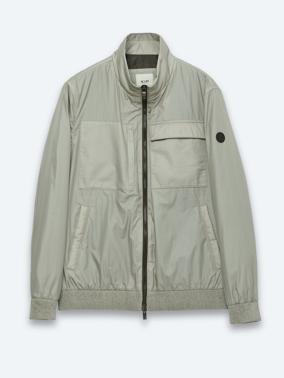 Vizon Regular Fit Dik Yaka Casual Dokuma Mont