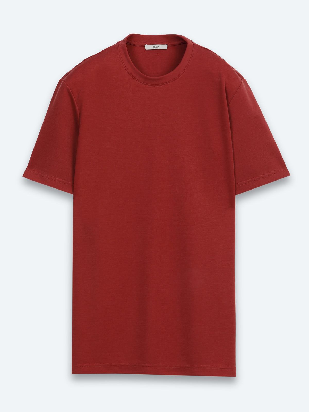 Kiremit Düz T-Shirt