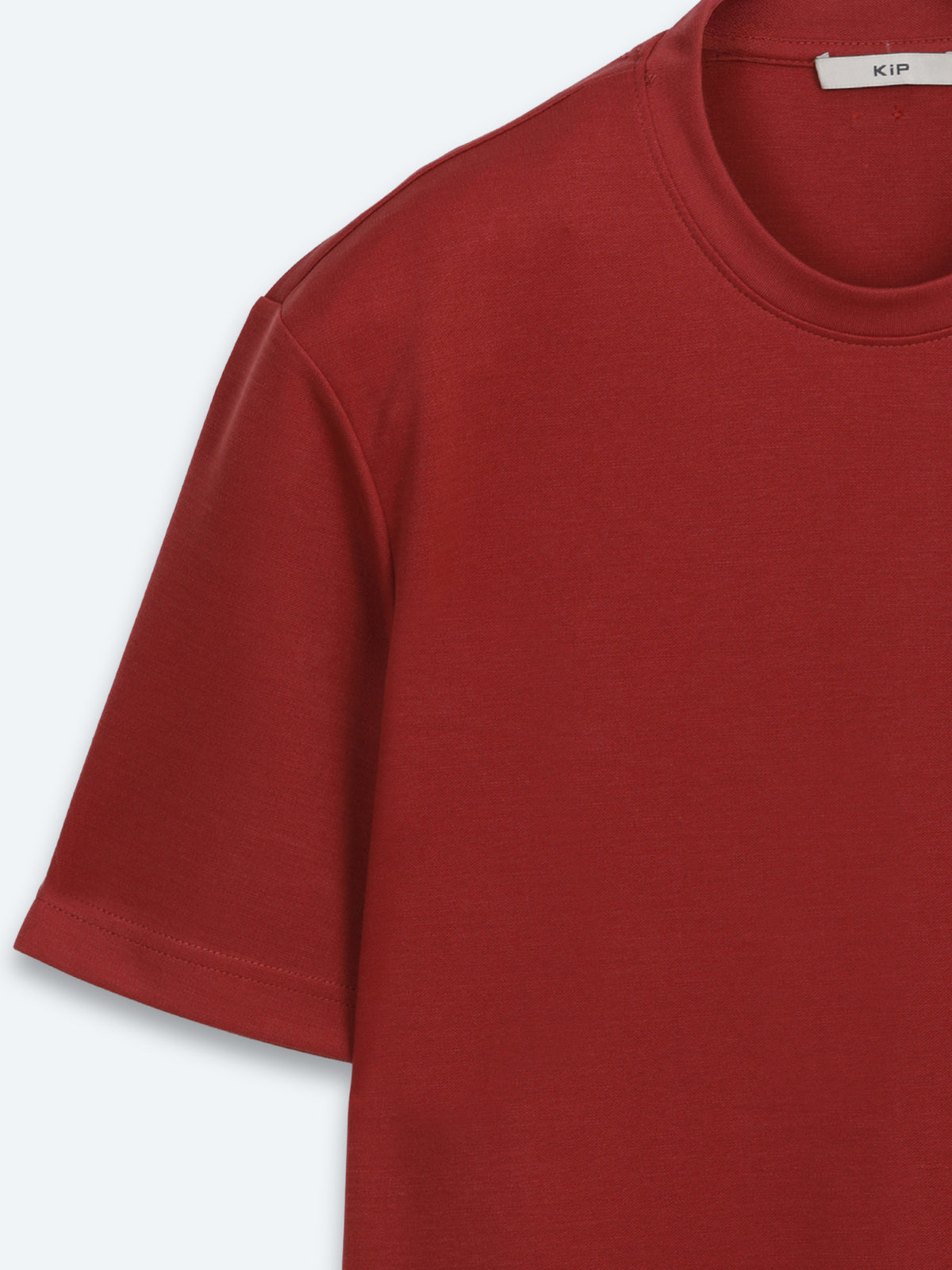 Kiremit Düz T-Shirt