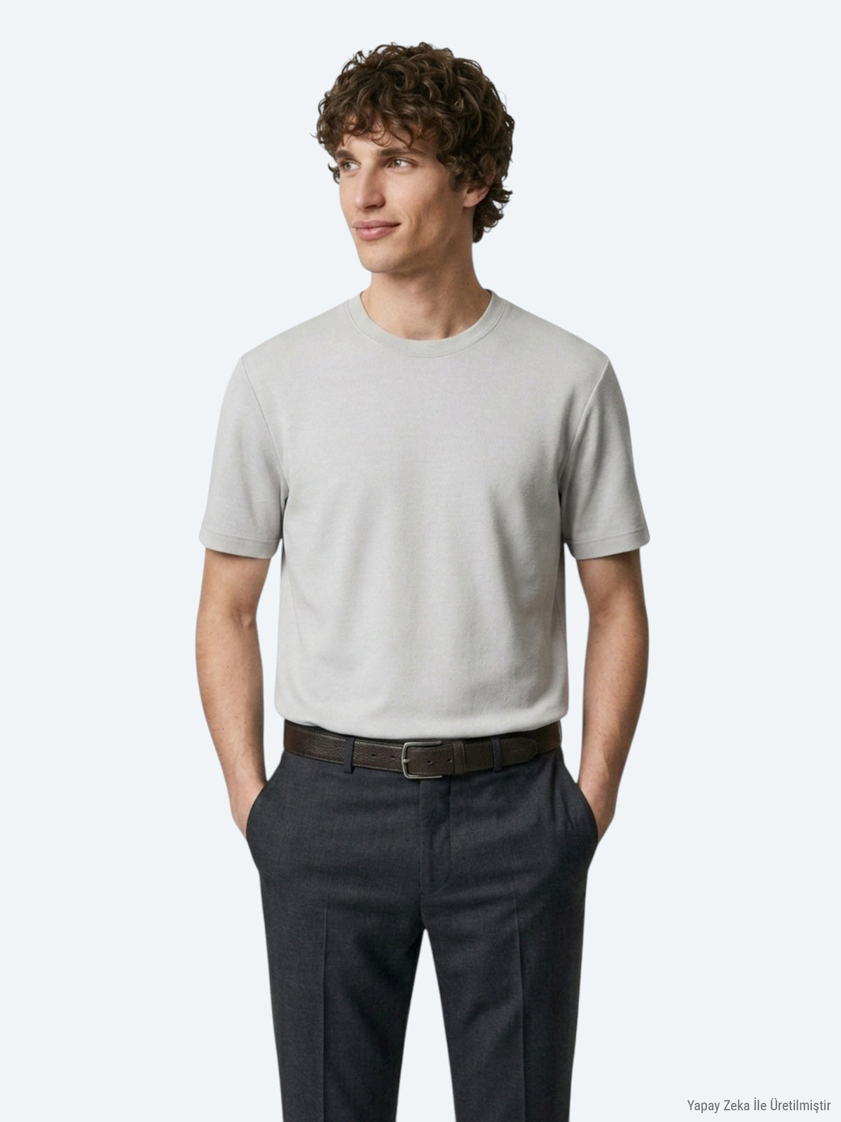 Taş Düz T-Shirt
