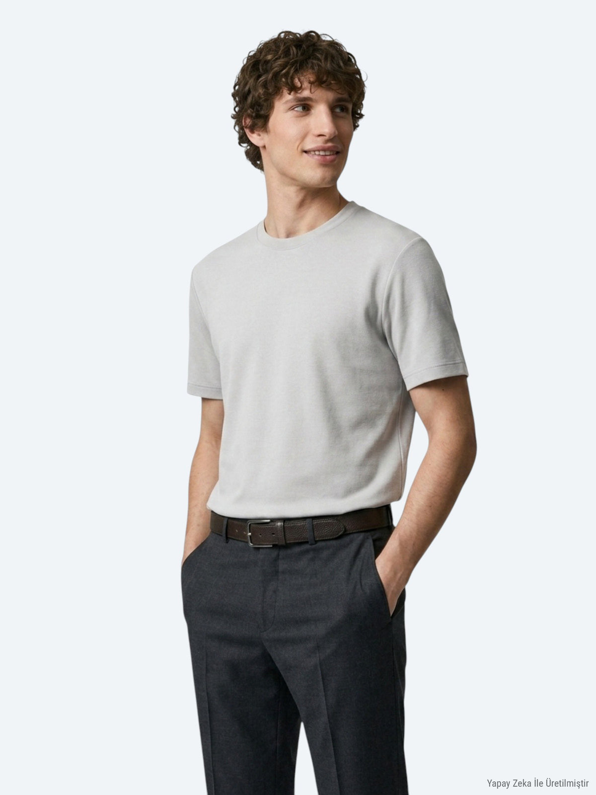 Taş Düz T-Shirt