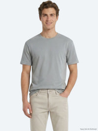 Haki Düz T-Shirt