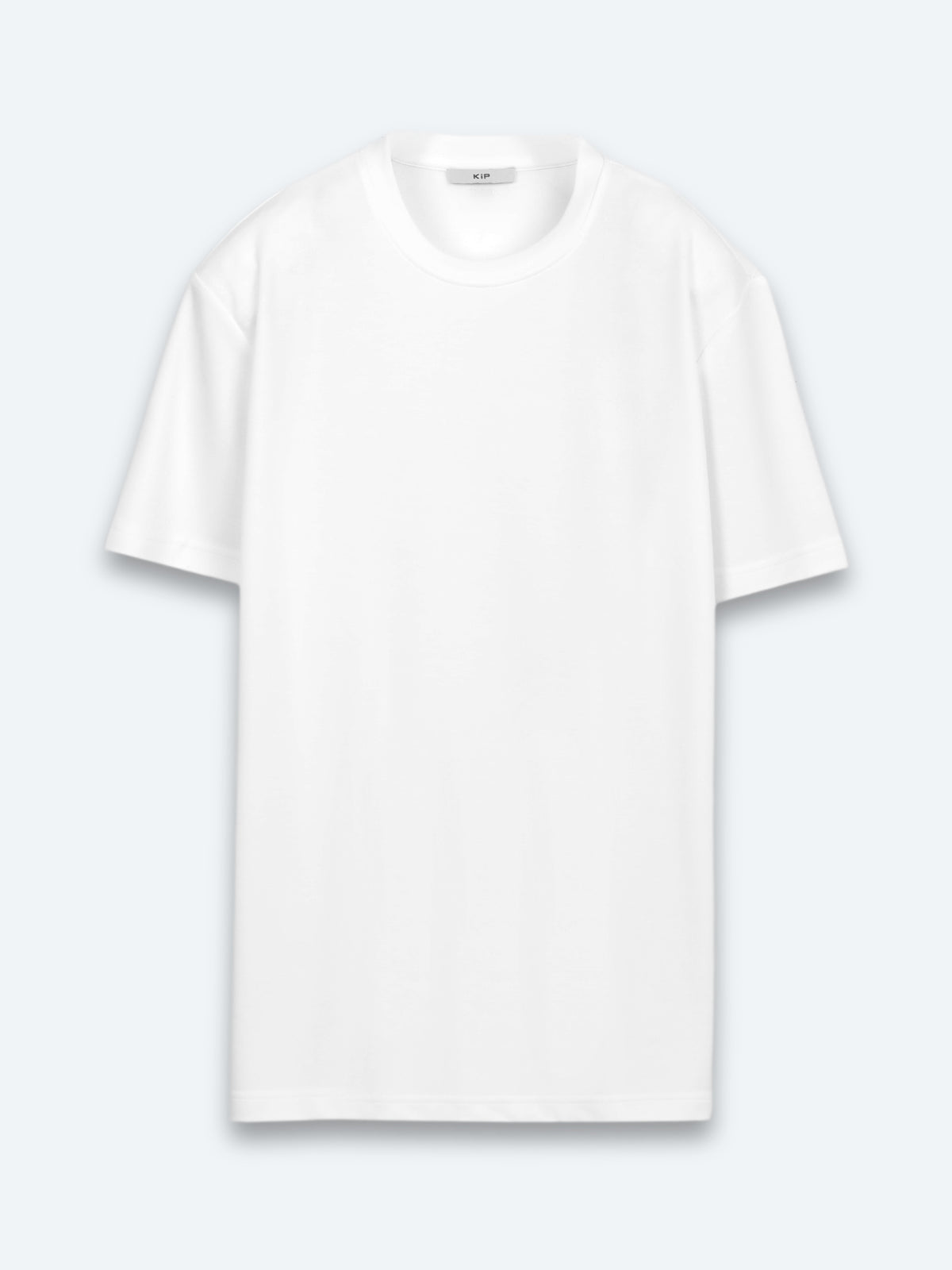 Ekru Düz T-Shirt