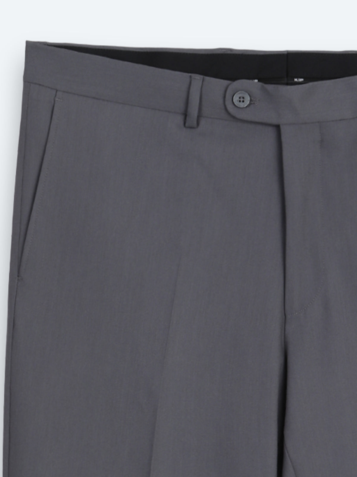 Gri Düz Modern Fit Takım Elbise