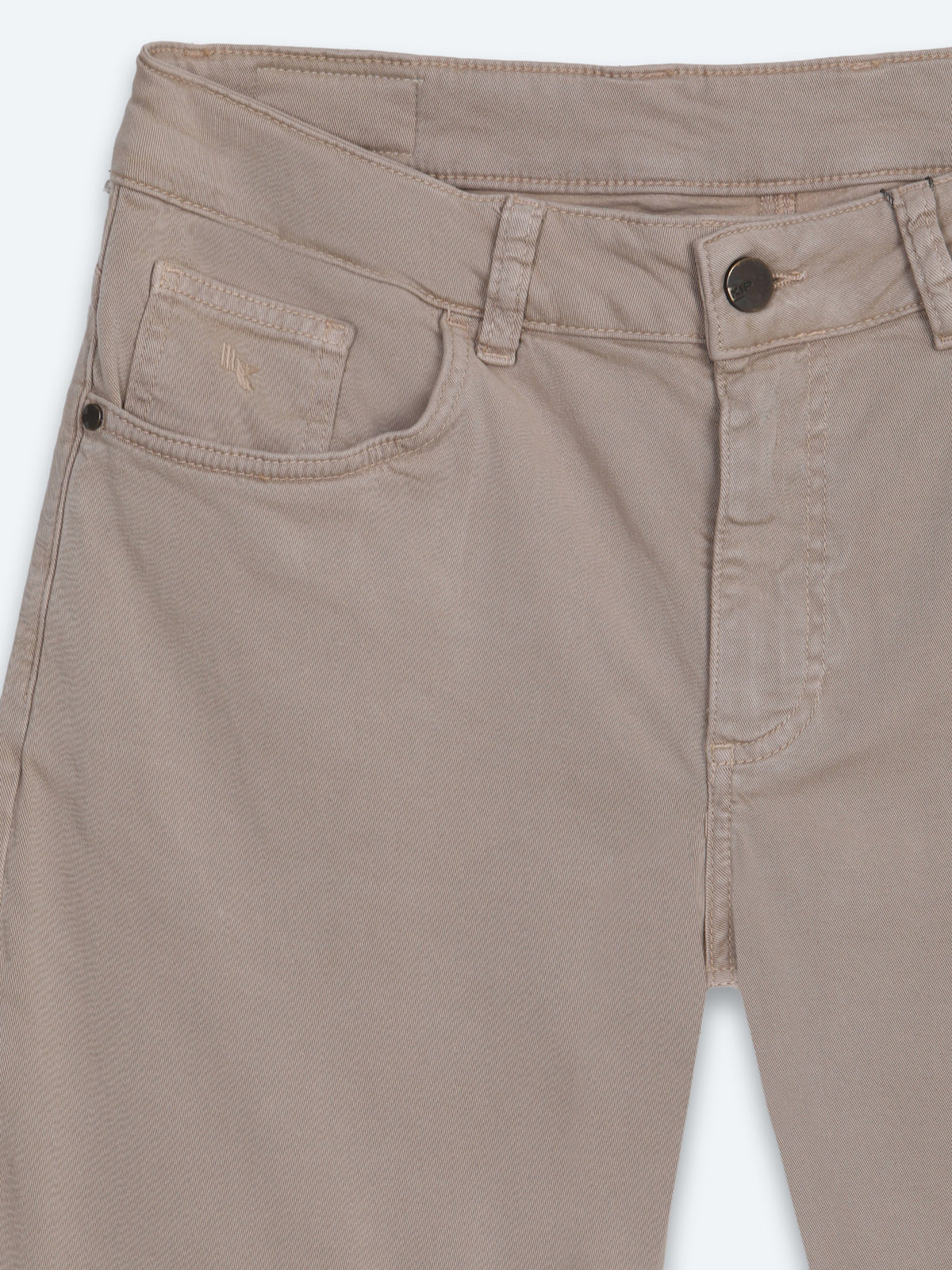Vizon Dokuma Slim Fit Spor Pamuk Karışımlı Pantolon