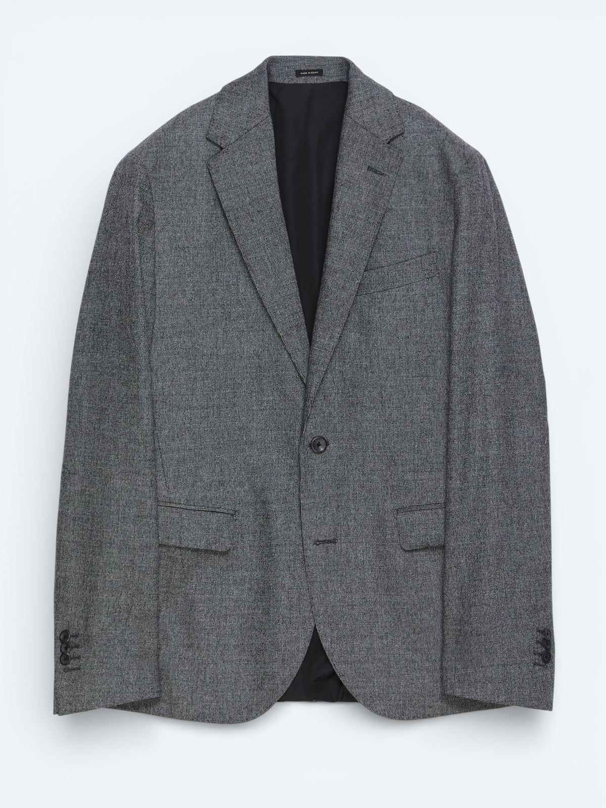 Renkli Mikro Modern Fit Yün Karışımlı Ceket