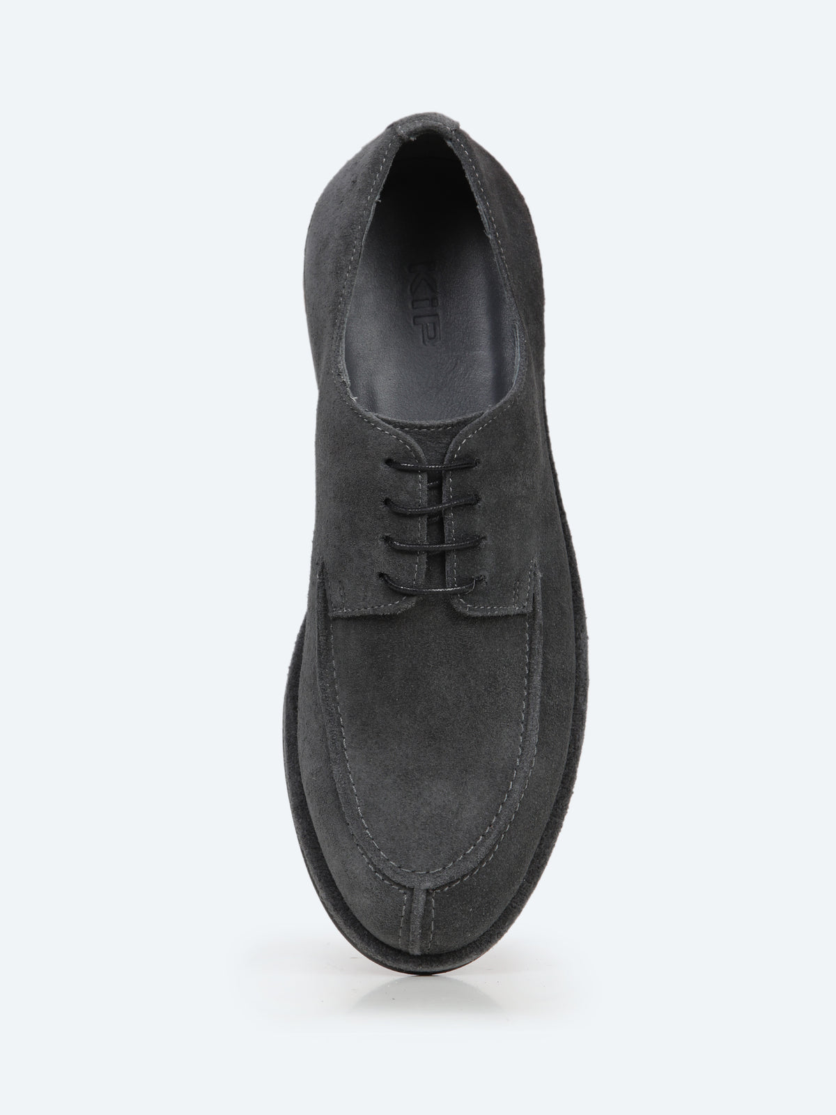 Gri Süet Smart Casual Ayakkabı