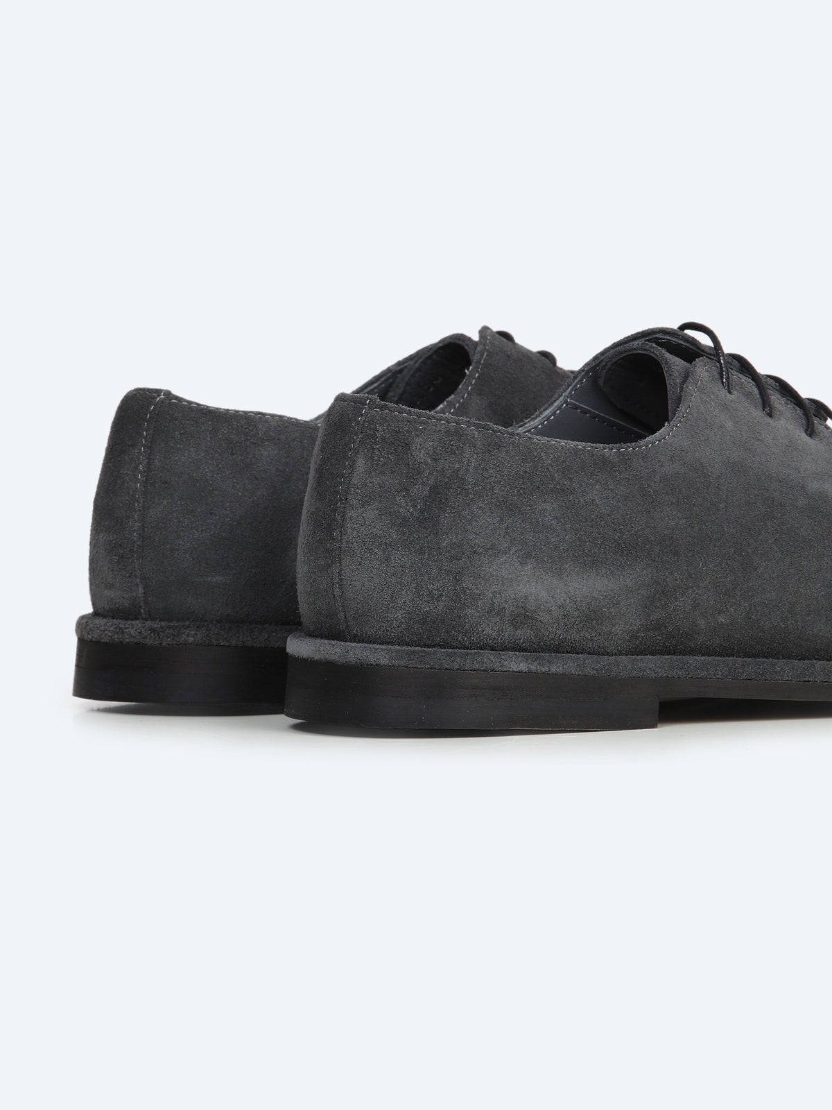 Gri Süet Smart Casual Ayakkabı