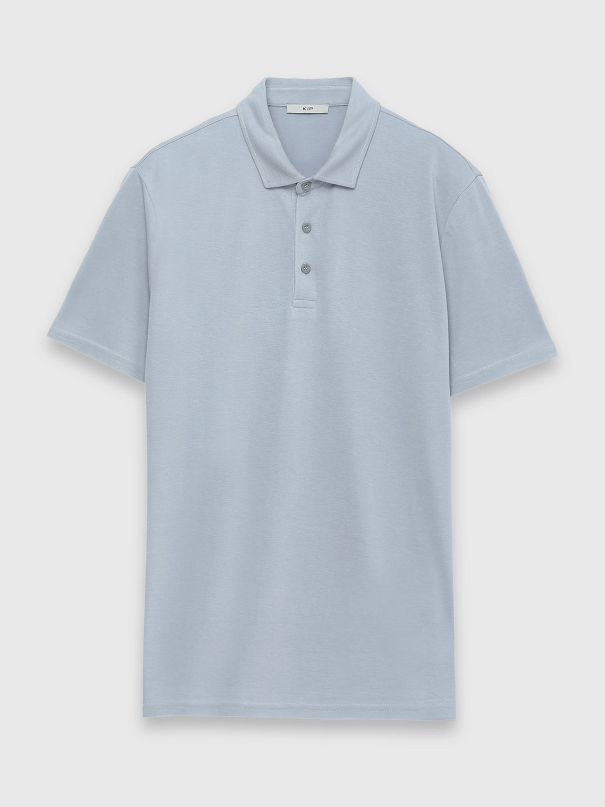 Lila Düz Polo Yaka T-Shirt